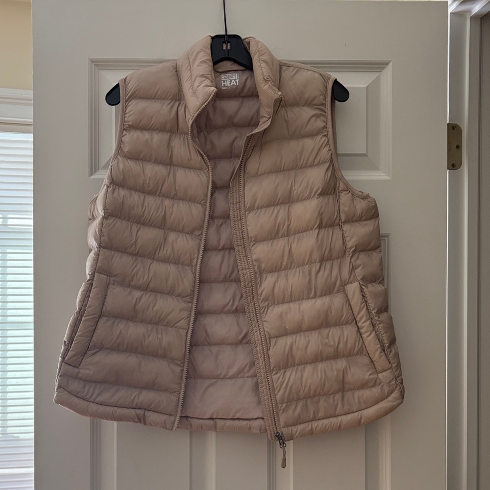 32 Degrees Tan Puffer Vest